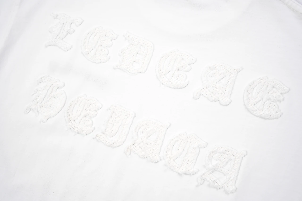 Chrome Hearts Cream Embroidered Applique Crewneck T-Shirt product photo from LabelPicks