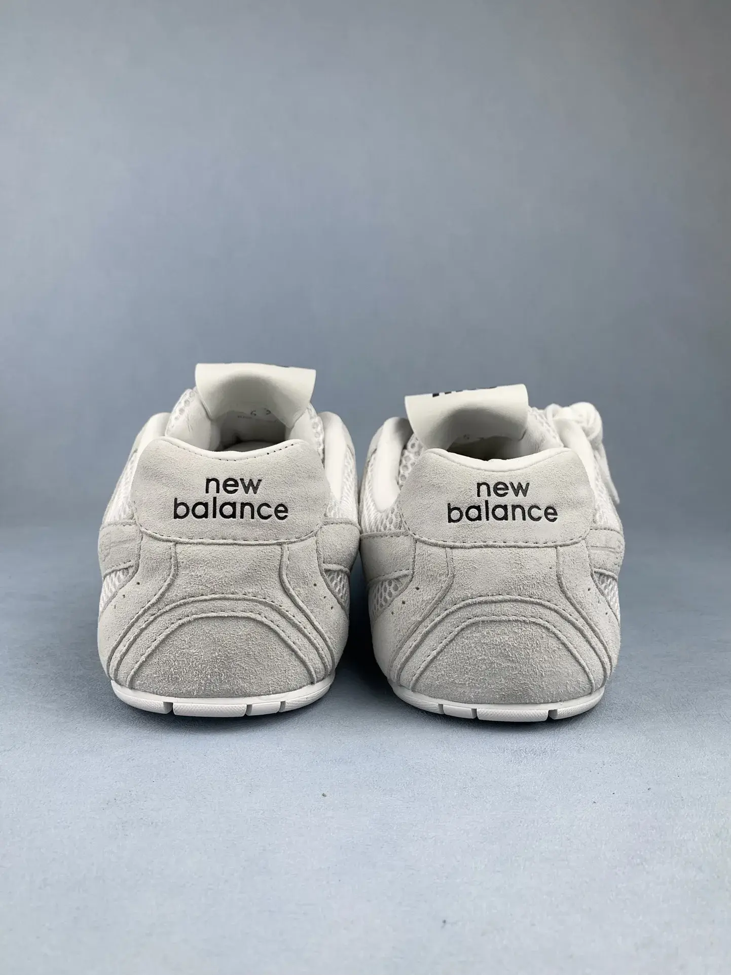 New Balance X Miu Miu 530 suede and mesh sneakers product photo from LabelPicks
