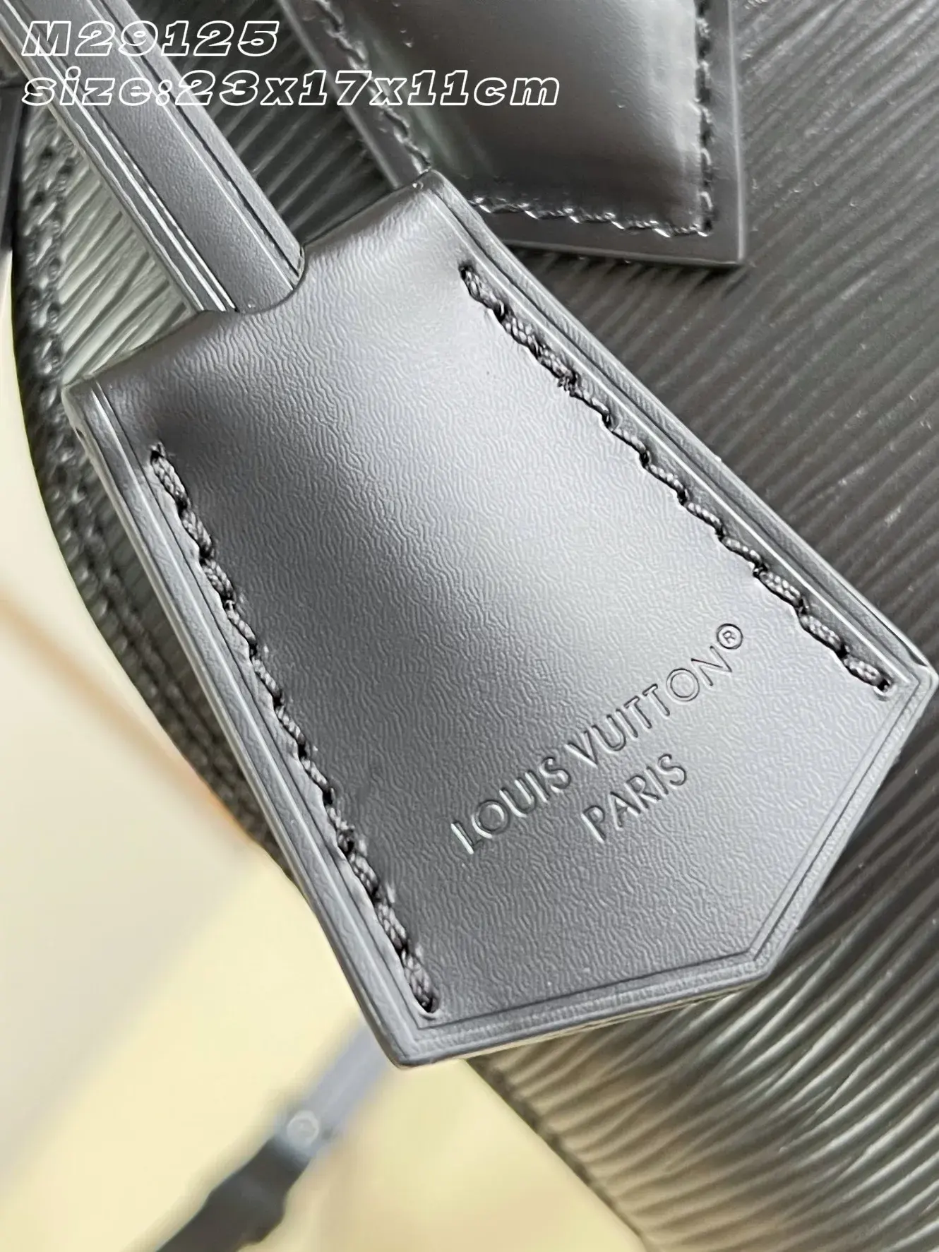 Louis Vuitton Black Alma Top Handle Bag product photo from LabelPicks