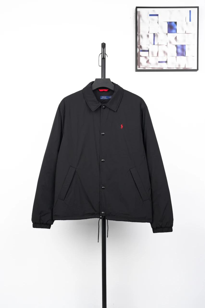Ralph Lauren Black Pony Embroidered Hooded Padded Jacket product photo from LabelPicks