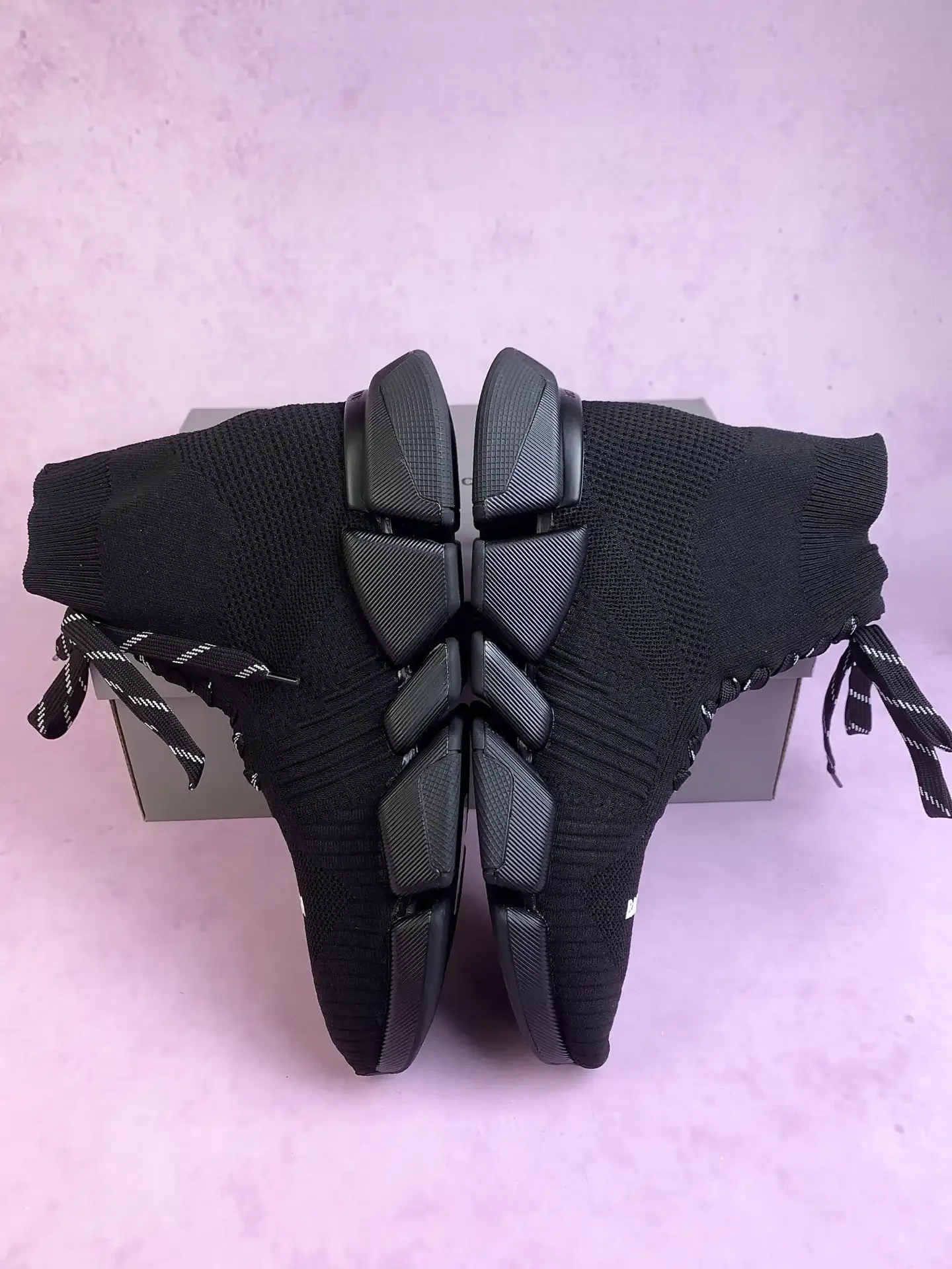 Balenciaga Speed 2.0 Lace-Up Sneaker in Black product photo from LabelPicks