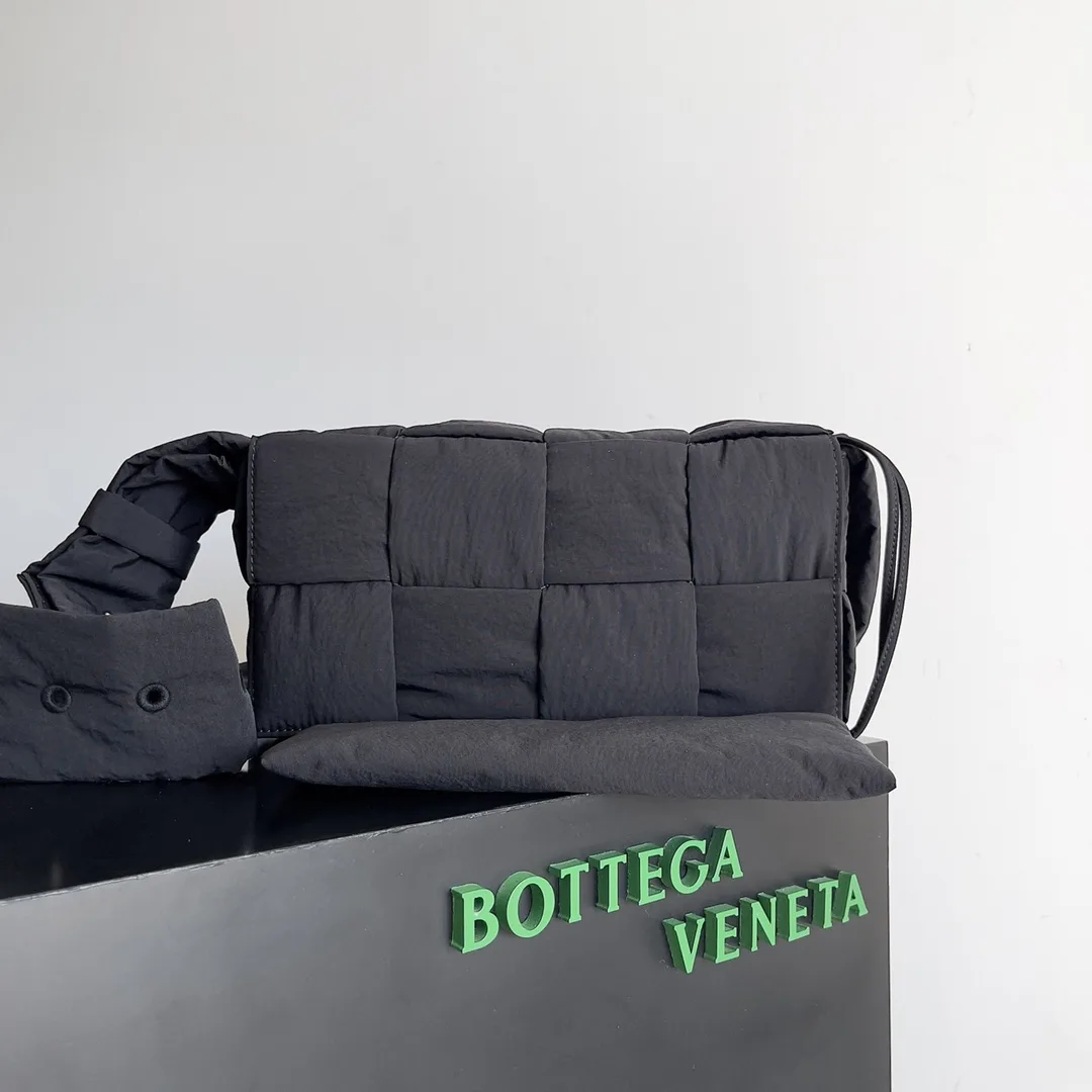 Bottega Veneta Green Cassette Nylon Crossbody Bag product photo from LabelPicks
