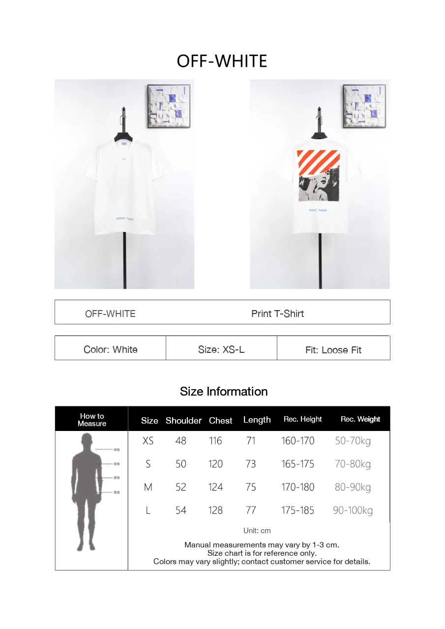 Off-White White Red Stripe Collage T-Shirt product photo from LabelPicks