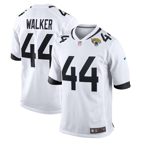 Travon Walker Jacksonville Jaguars Nike Player Game Jersey - White/Black/Teal