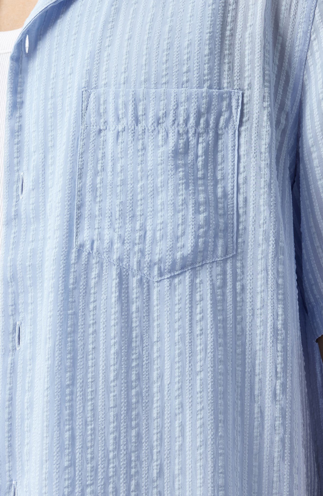 AllSaints Perry Button-Up Camp Shirt