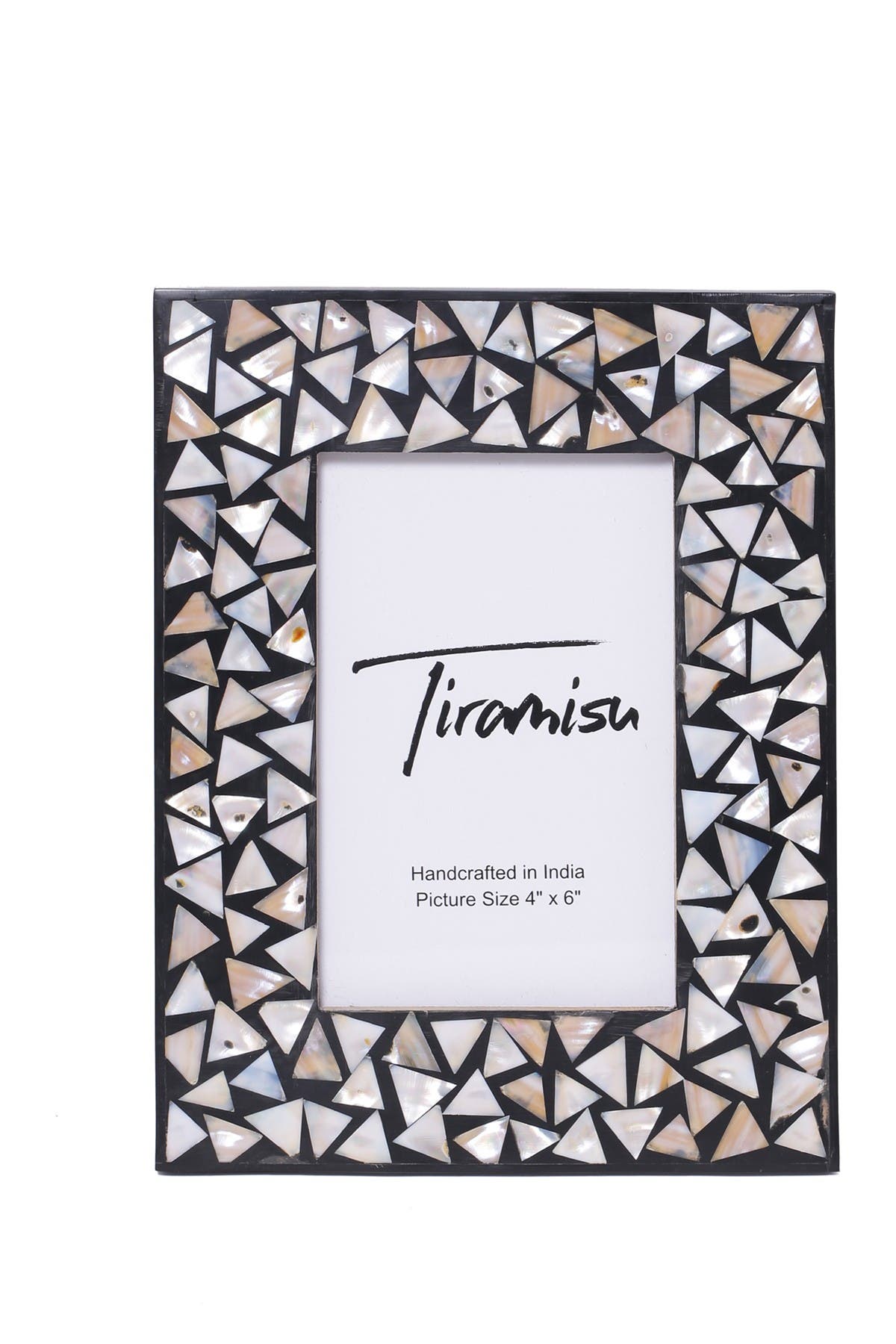 Tiramisu Mother-of-Pearl Picture Frame - Mosaic Pattern