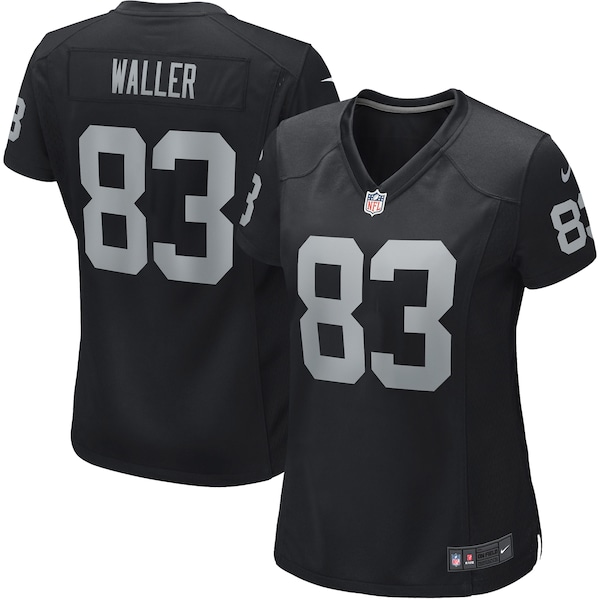 Darren Waller Las Vegas Raiders Nike Women's Player Jersey - Black/White