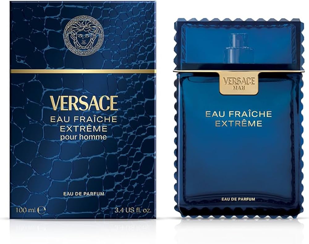 Versace Man Eau Fraîche Extrême EDP for Men – Bergamot, Sage & Amber
