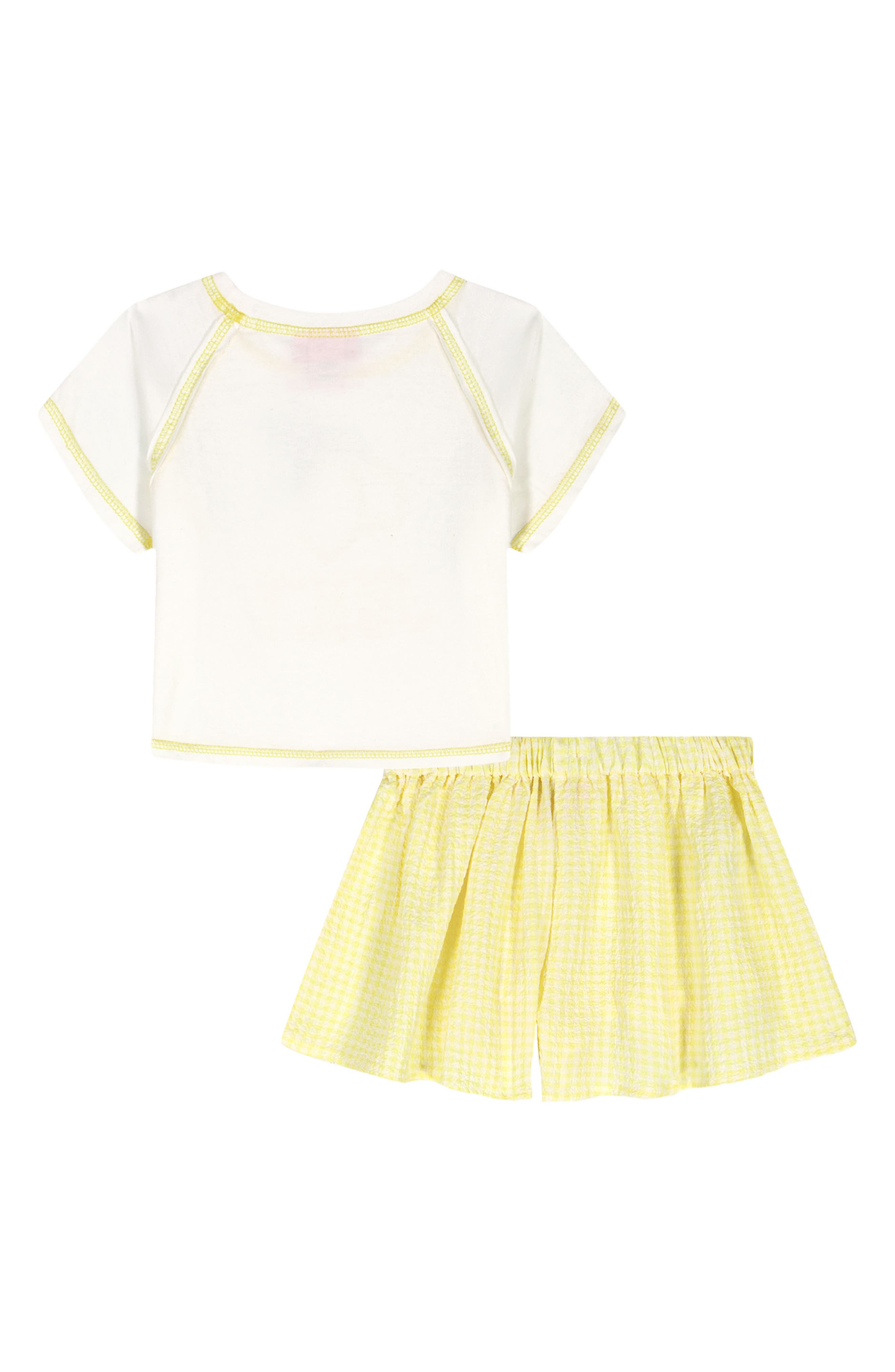 Juicy Couture Kids' Lemon Embroidered T-Shirt & Skirt
