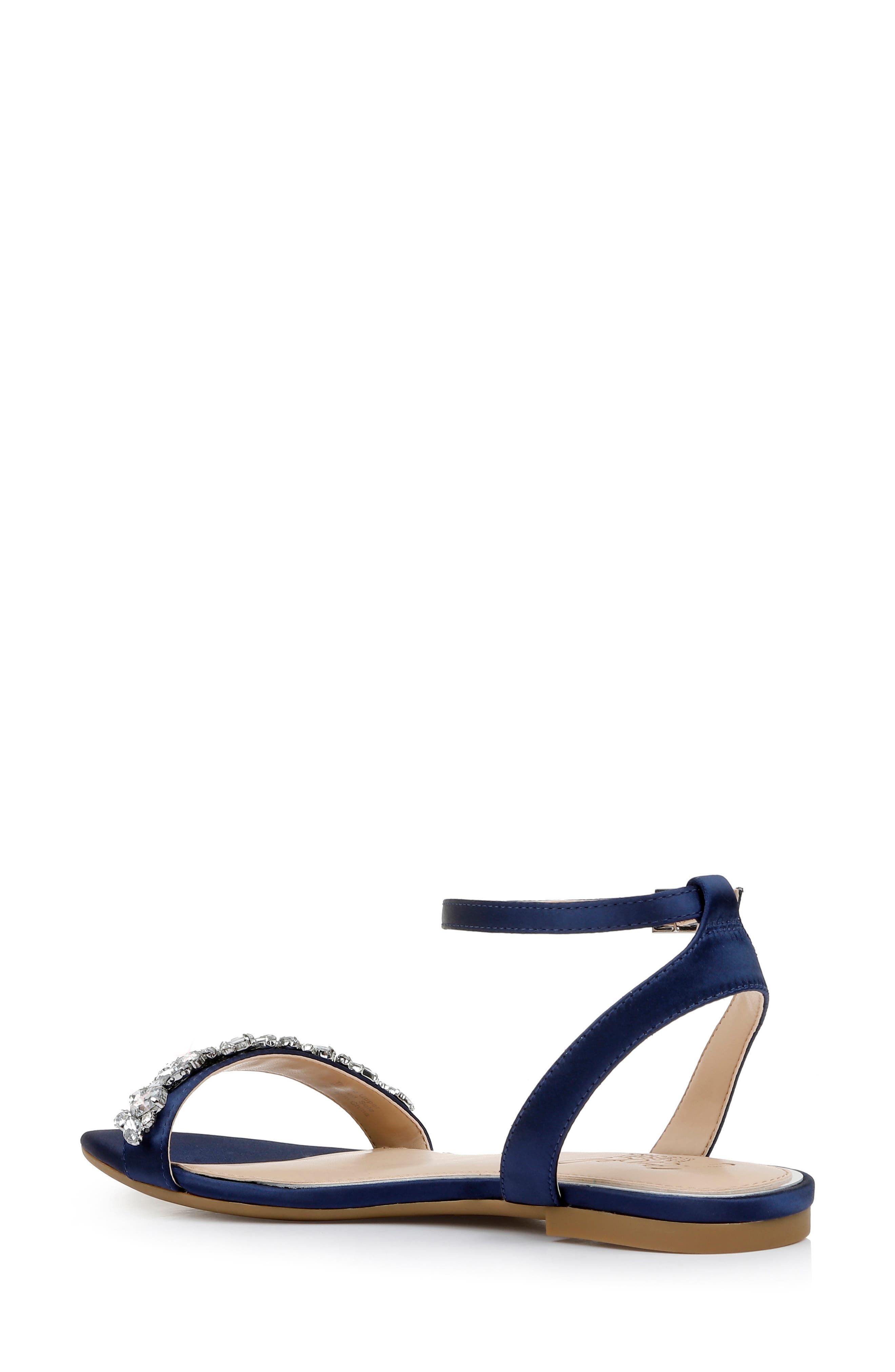 Jewel Badgley Mischka Ohara Ankle Strap Sandal