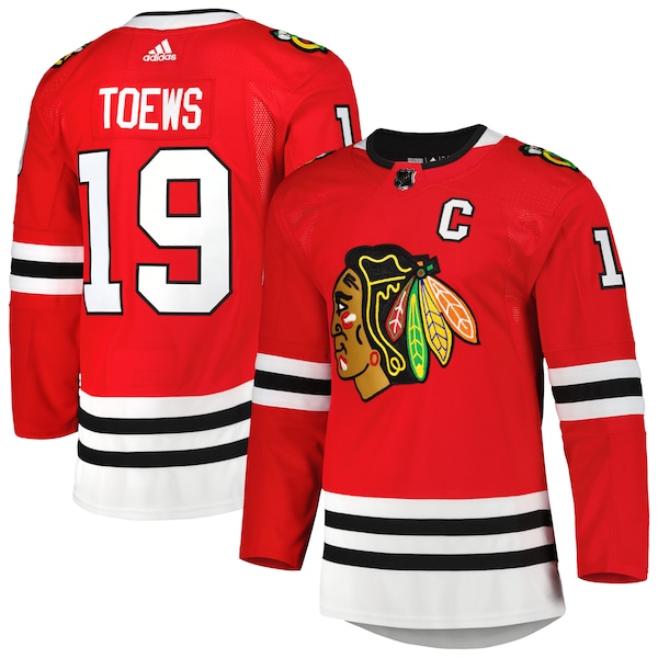 Jonathan Toews Chicago Blackhawks adidas  Primegreen Authentic Pro Player Jersey - Red/White