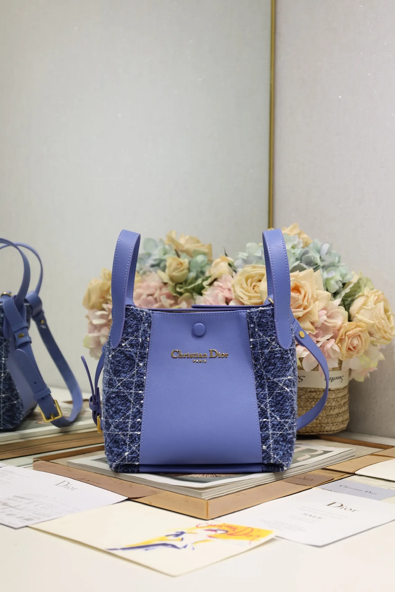 Dior Pink Calfskin Bucket Bag product photo from LabelPicks