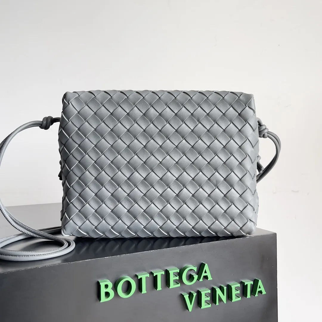 Bottega Veneta Intrecciato Woven Leather Crossbody Bag product photo from LabelPicks
