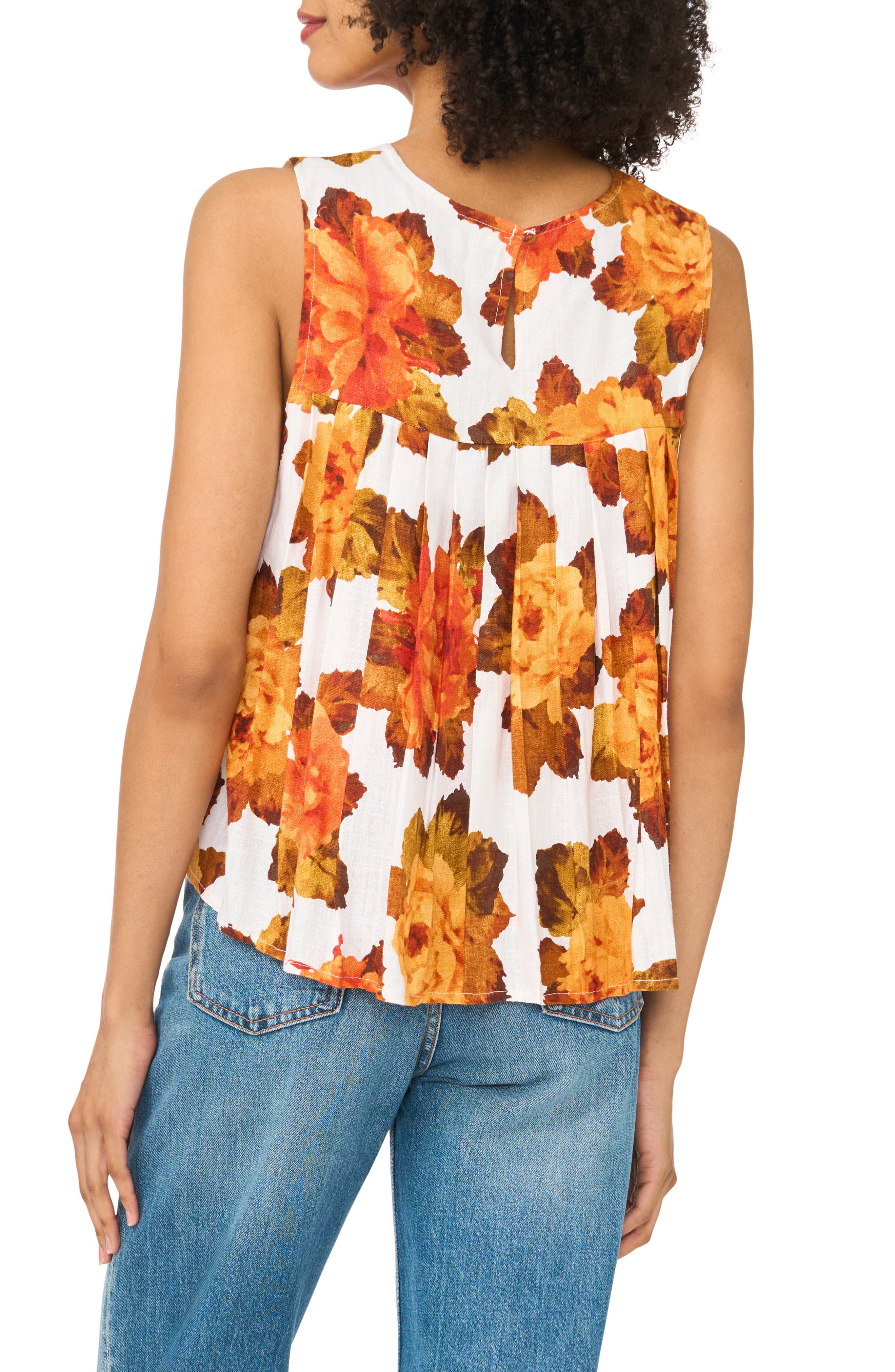 1.STATE Pleat Back Knit Tank