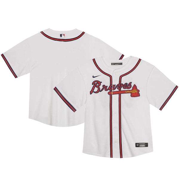 Atlanta Braves Nike Toddler Home Game Jersey - White