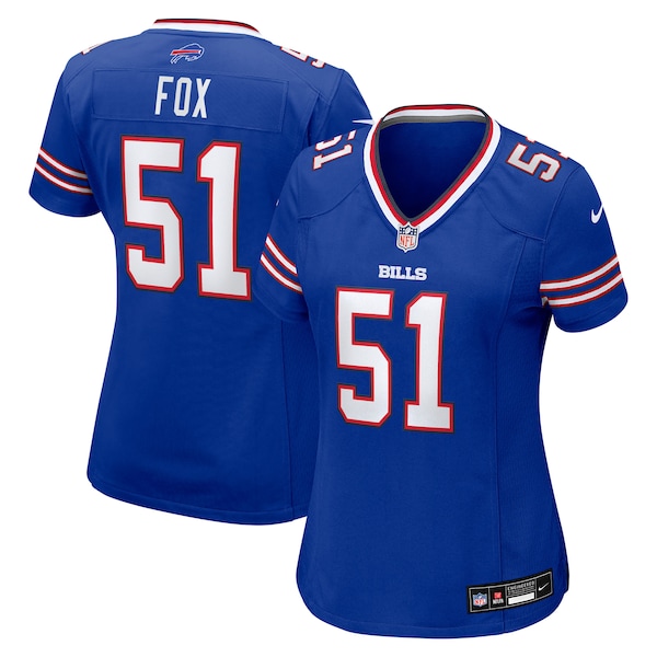 Morgan Fox Buffalo Bills Nike Women's Team Game Jersey -  Royal
