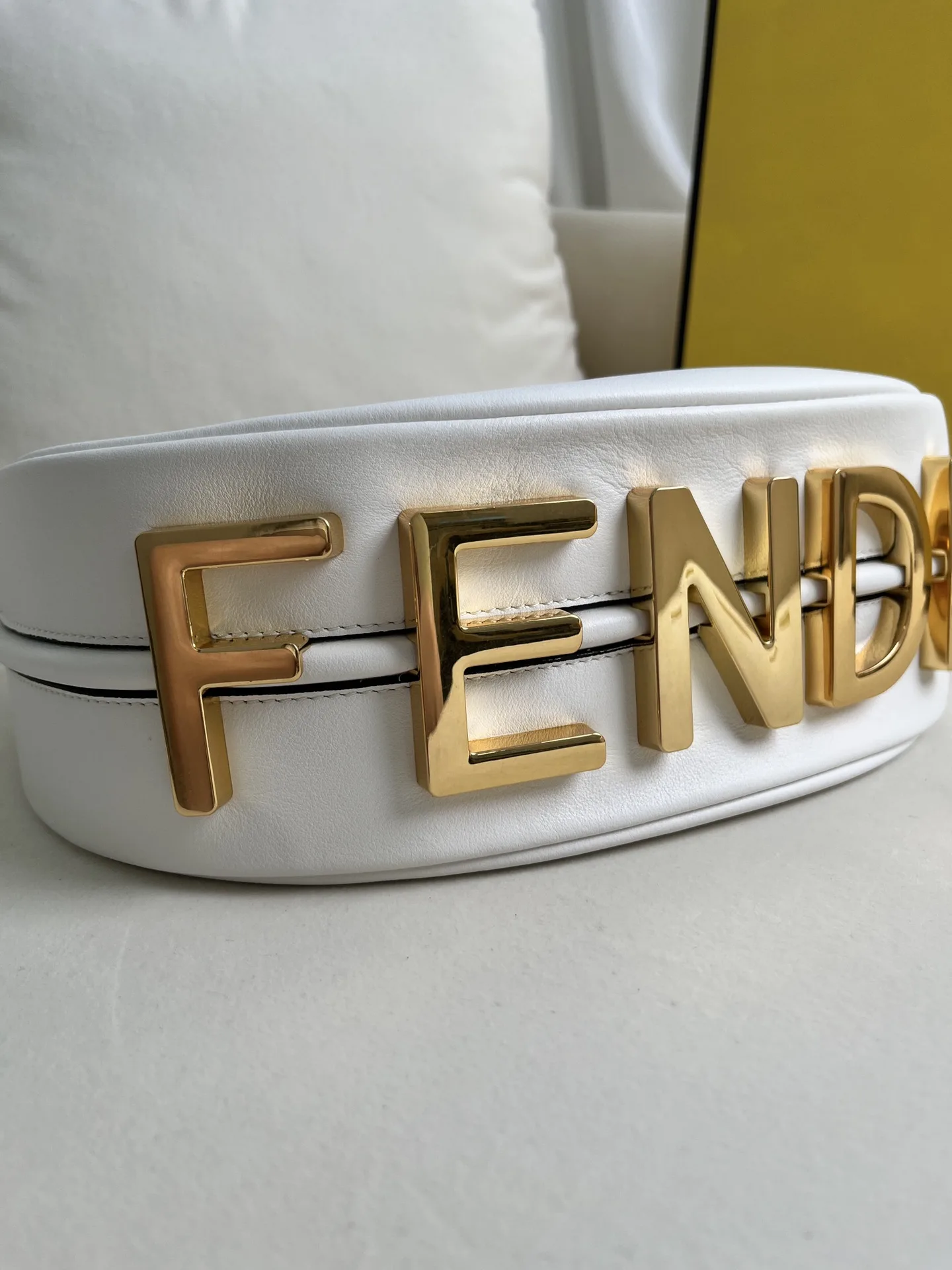Fendi White Hobo Bag product photo from LabelPicks