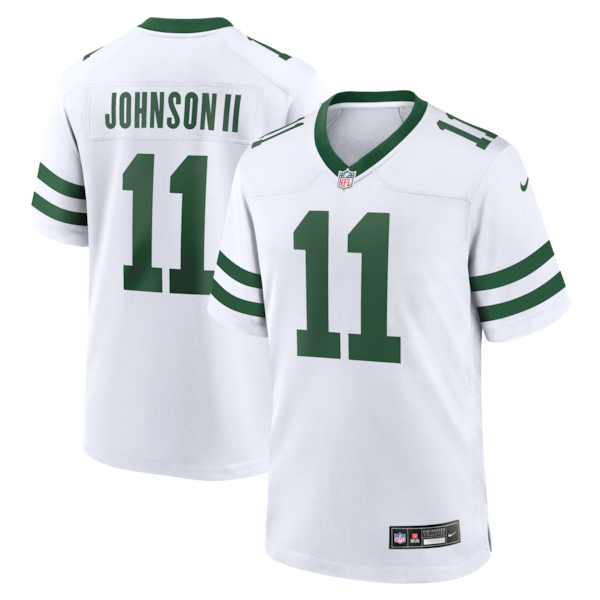 Jermaine Johnson II New York Jets Nike Alternate Game Jersey - Spotlight White/Green