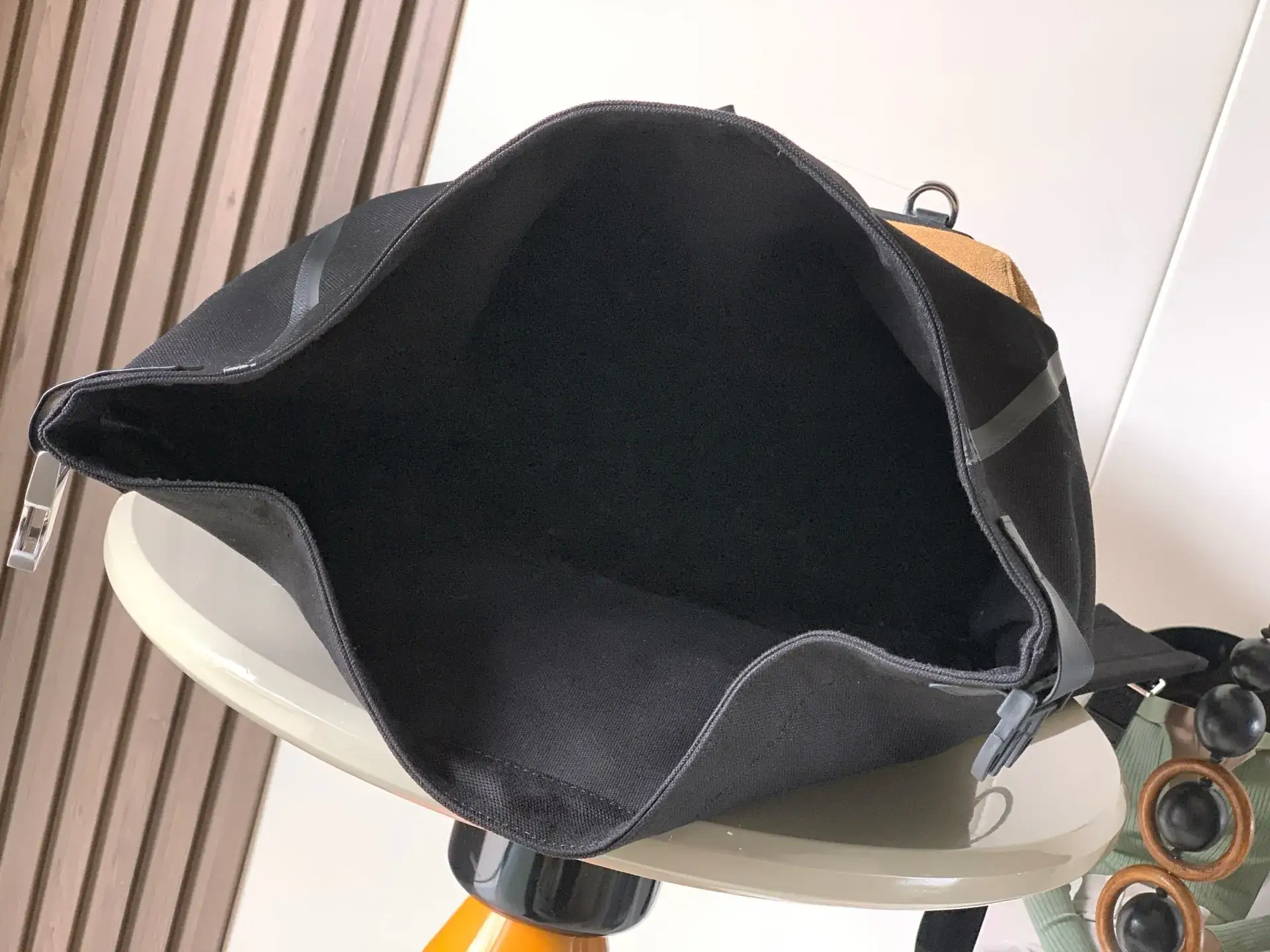 Loewe Black Flex Canvas and Suede Backpack product photo from LabelPicks