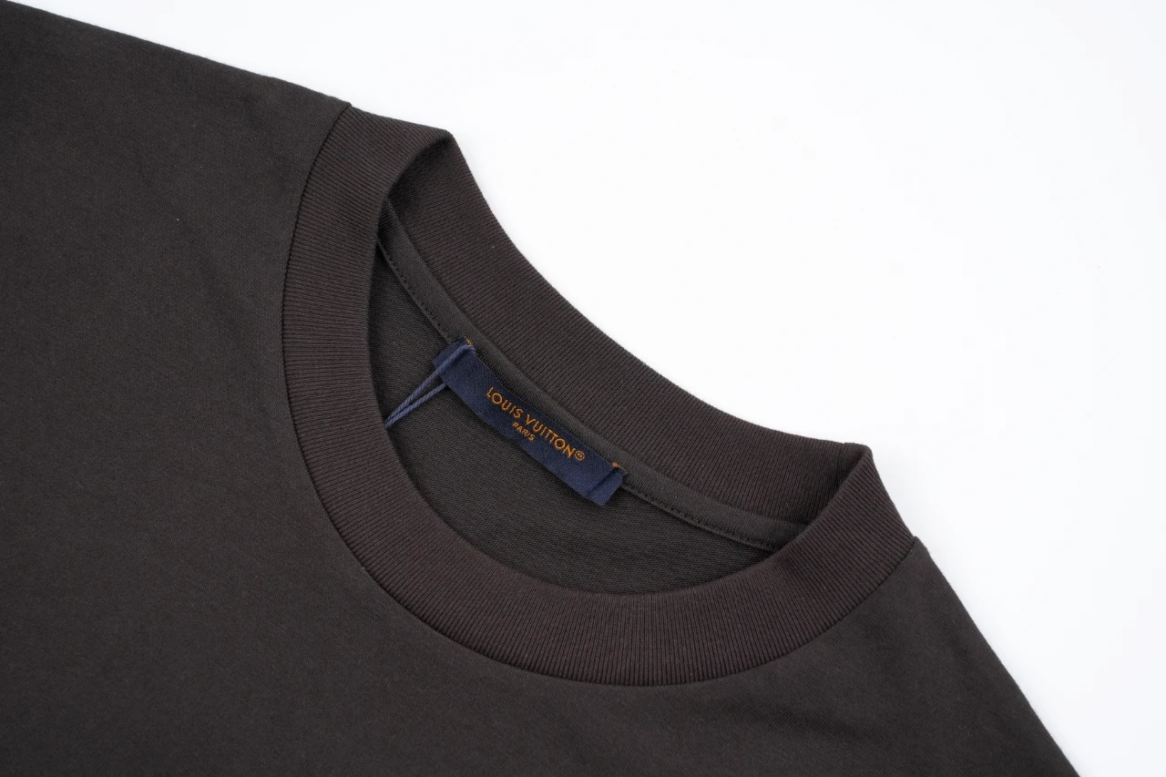 Louis Vuitton Black Axis Logo Print T-Shirt product photo from LabelPicks