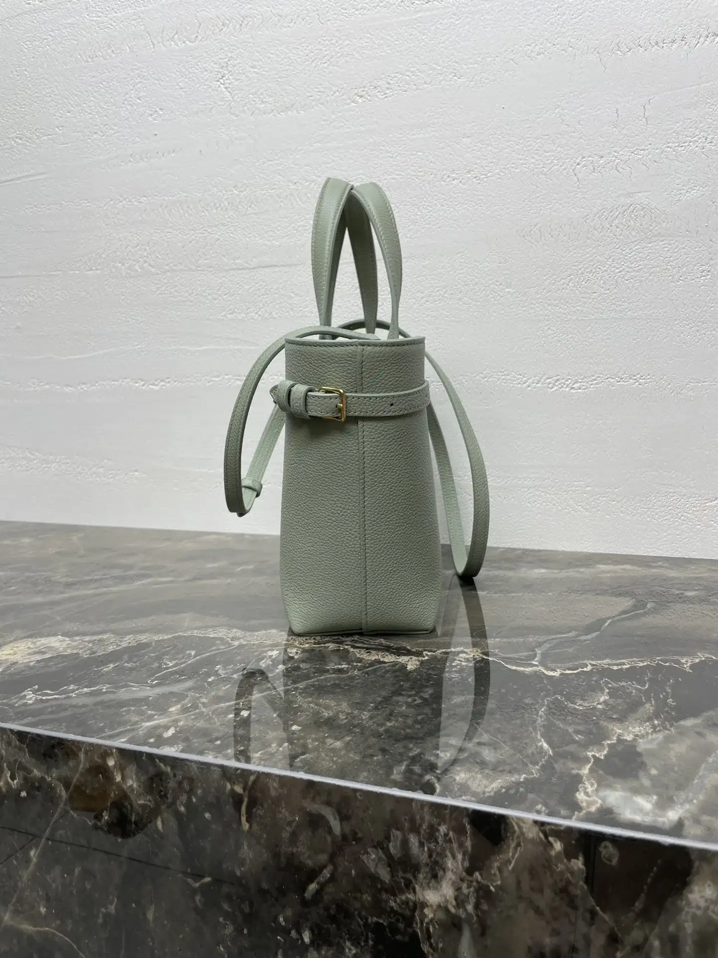 Celine Grained Leather Top Handle Bag product photo from LabelPicks