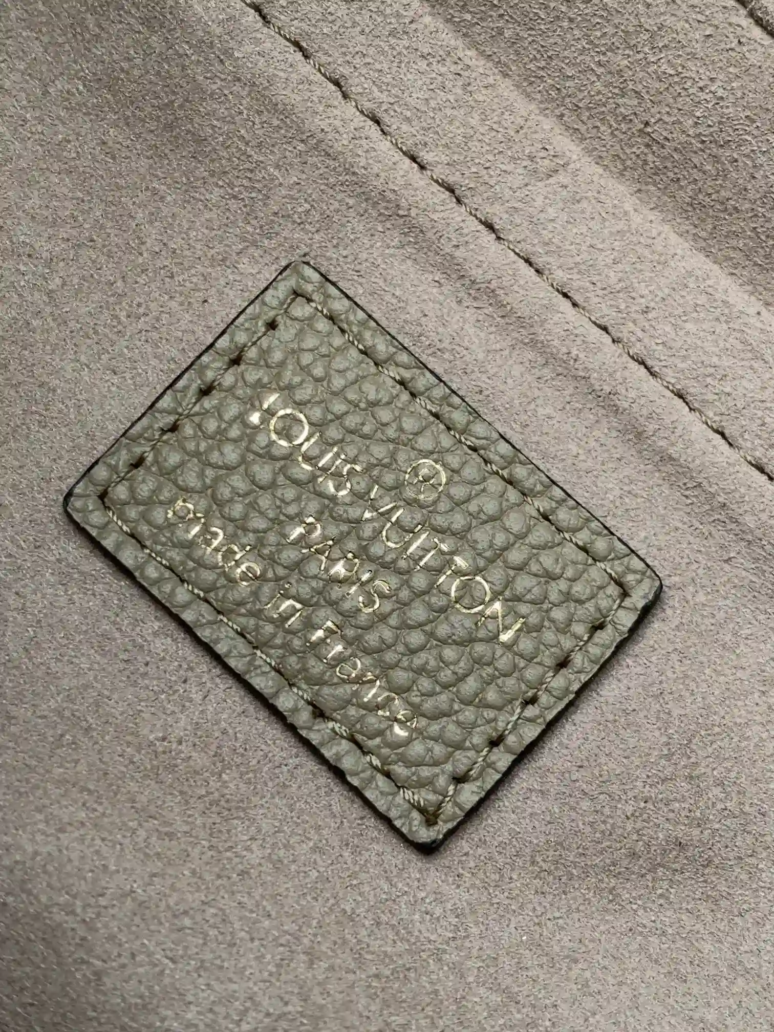 Louis Vuitton Black Grained Leather Shoulder Bag product photo from LabelPicks