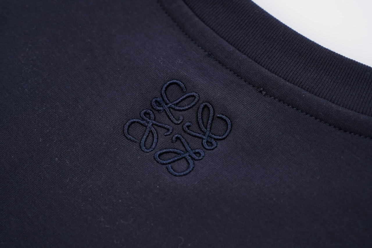 LOEWE Navy Banana Illustration T-Shirt product photo from LabelPicks