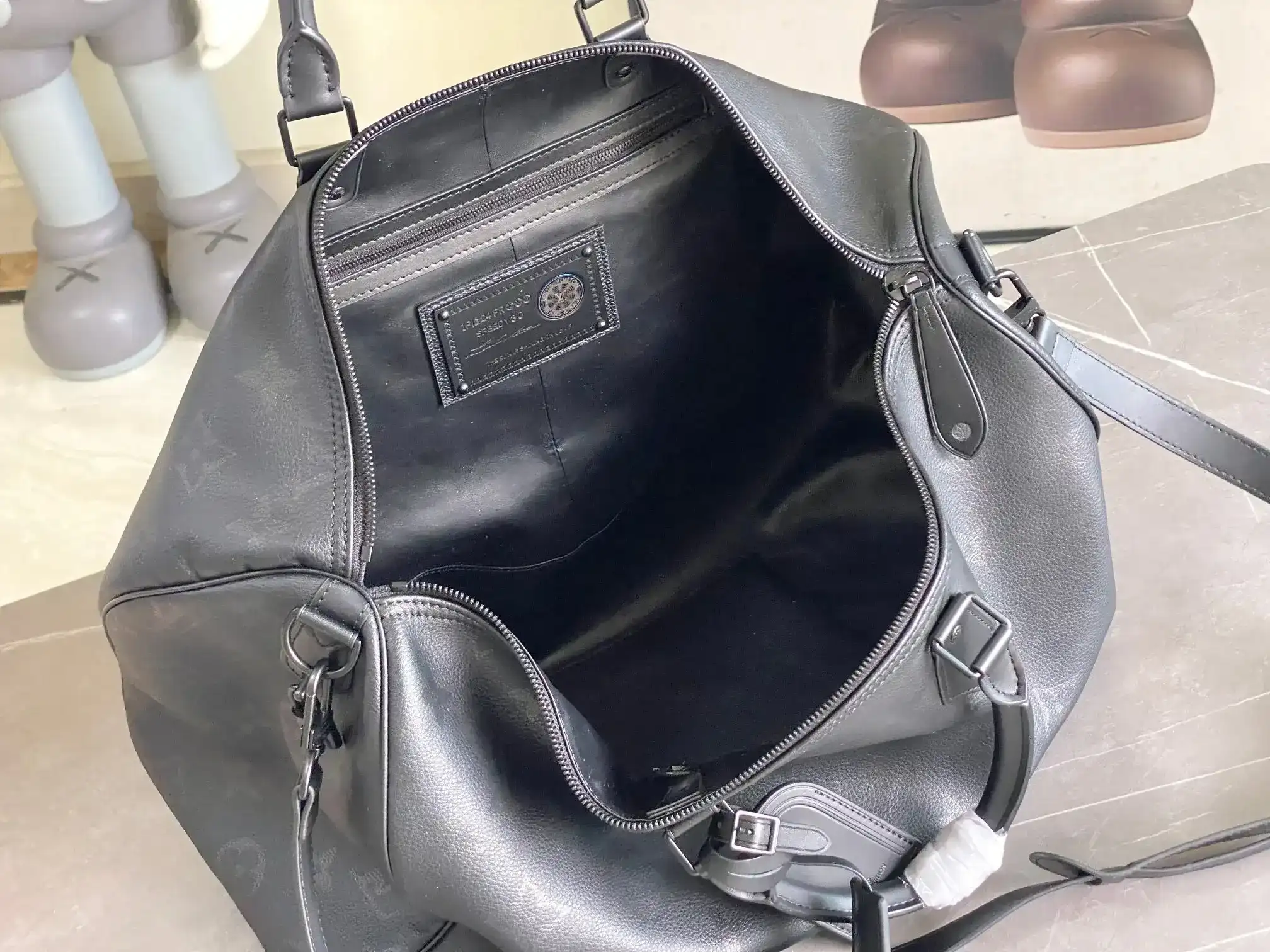 Louis Vuitton Black Speedy Lambskin Top Handle Bag product photo from LabelPicks