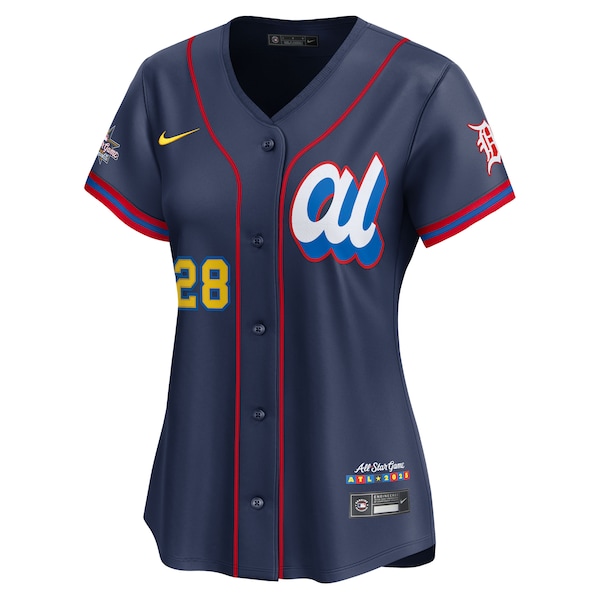 Javier Báez American League Nike Women's 2025 All-Star Edition Limited Player Jersey - Navy