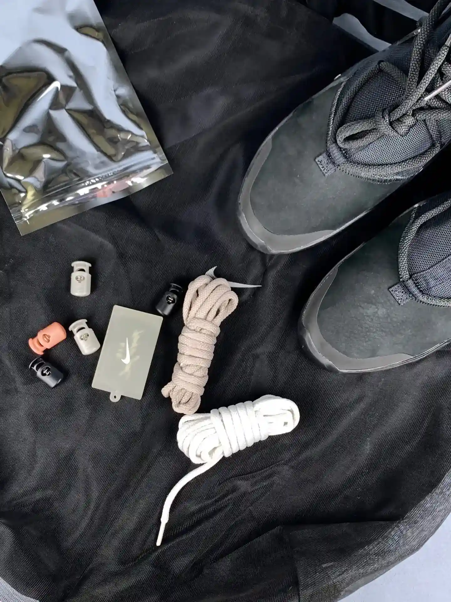 Nike Air Fear of God 1 “Off Noir” - Off Noir/Off Noir product photo from LabelPicks