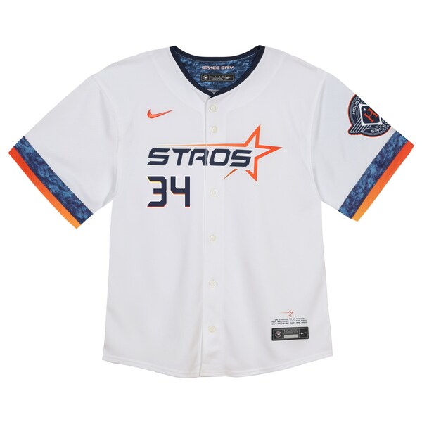 Nolan Ryan Houston Astros Nike Toddler City Connect 2025 Limited Jersey - White