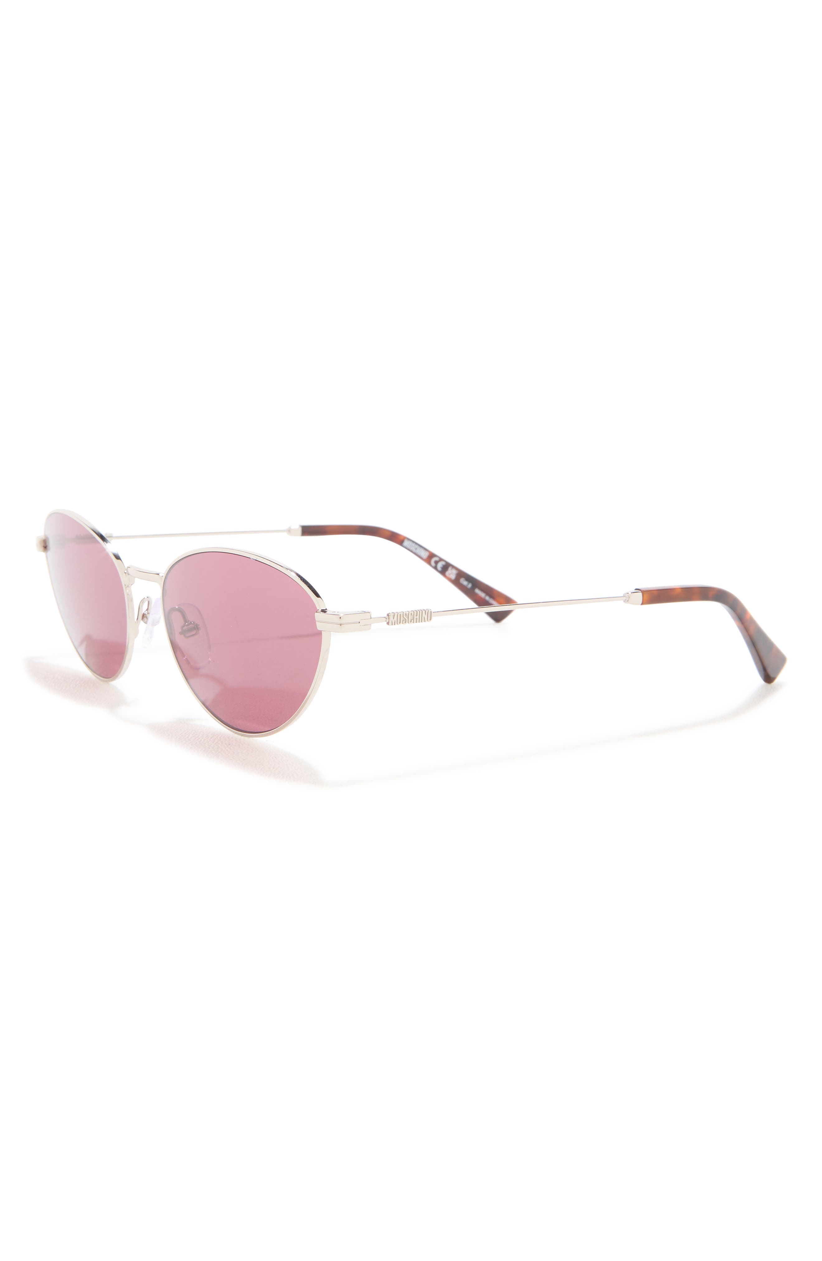 Moschino 61mm Gradient Pilot Sunglasses