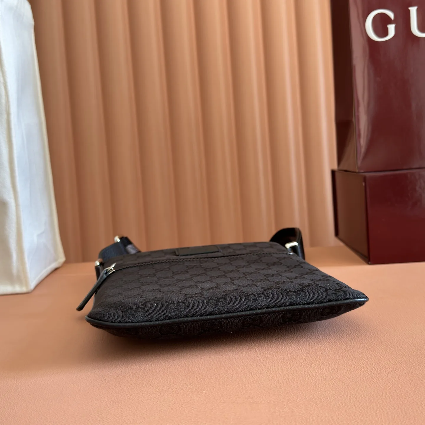 Gucci Canvas and Leather Crossbody Bag product photo from LabelPicks