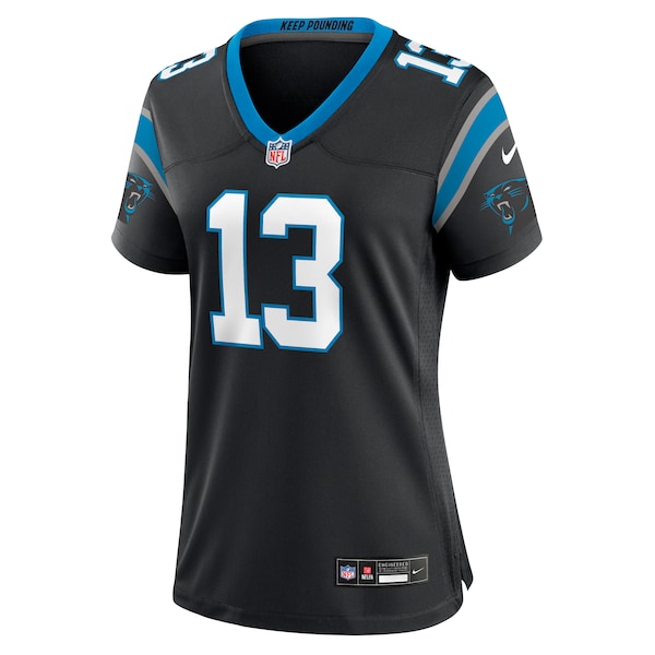 Hunter Renfrow Carolina Panthers Nike Women's Team Game Jersey -  Black