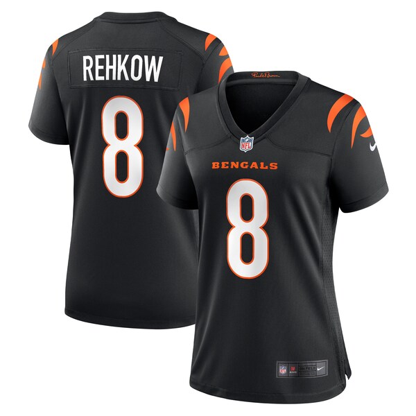 Ryan Rehkow Cincinnati Bengals Nike Women's  Game Jersey -  Black