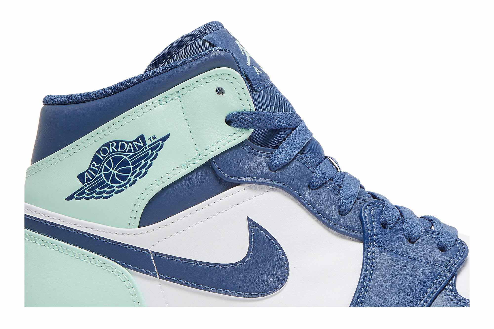 Air Jordan 1 Mid ‘Blue Mint’ 554724-413