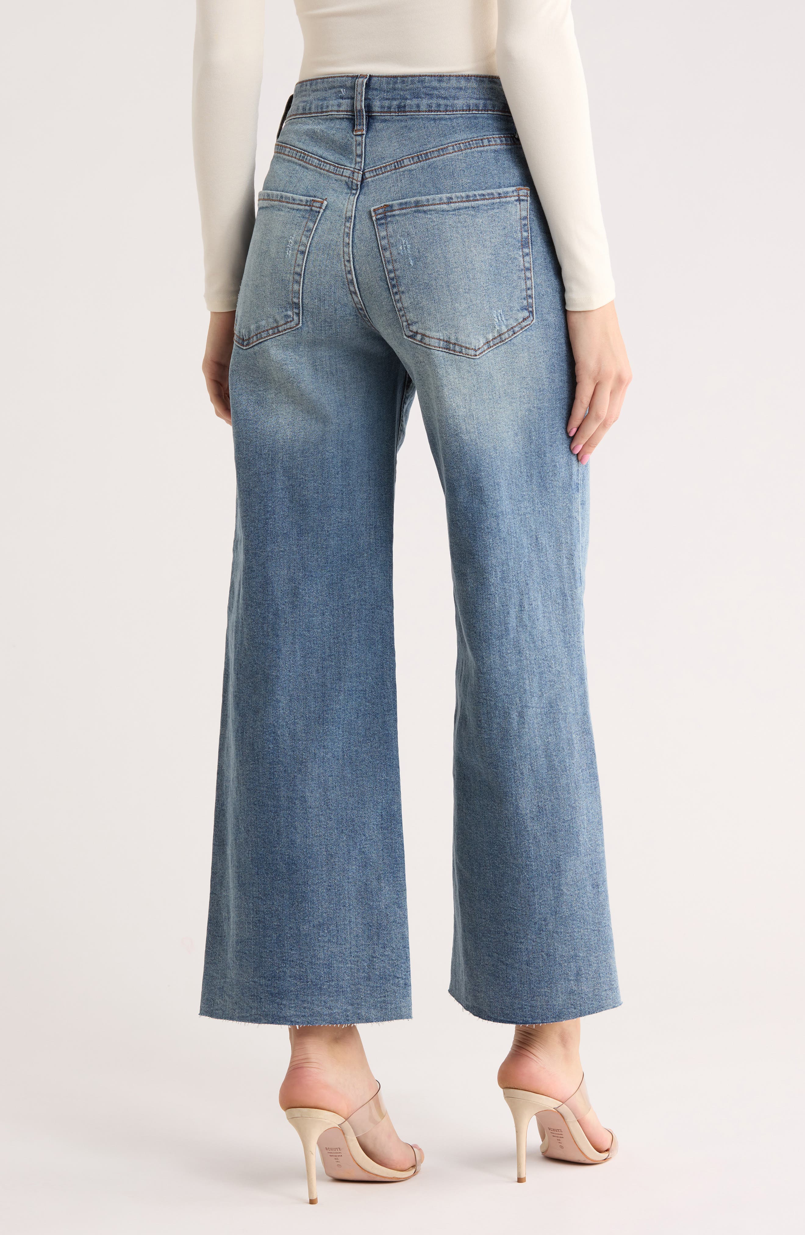 STS Blue Sabrina Ultra High Waist Slouch Wide Leg Jeans