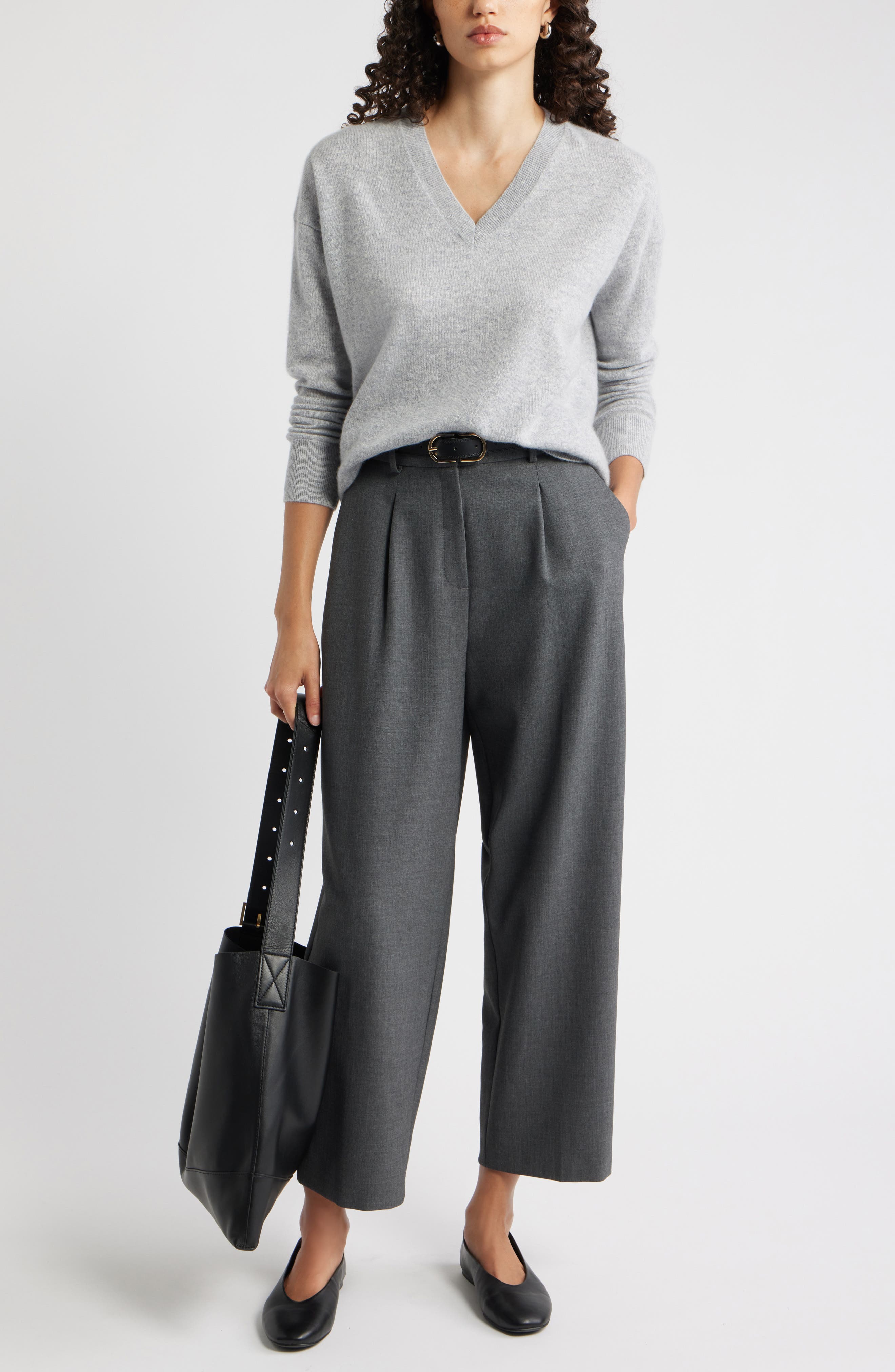 Nordstrom Pleated Ankle Pants