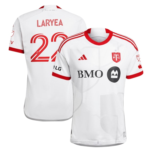 Richie Laryea Toronto FC adidas 2024 GTA Kit Authentic Player Jersey - White