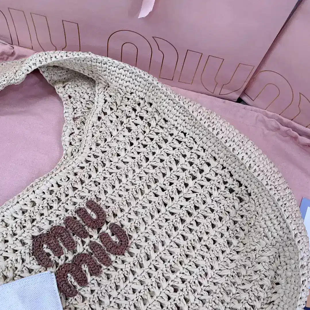 Miu Miu Woven Leather Shoulder Bag product photo from LabelPicks