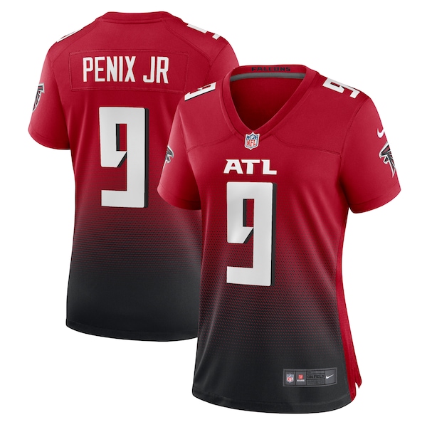 Michael Penix Jr. Atlanta Falcons Nike Women's Alternate Game Jersey -  Red/Black