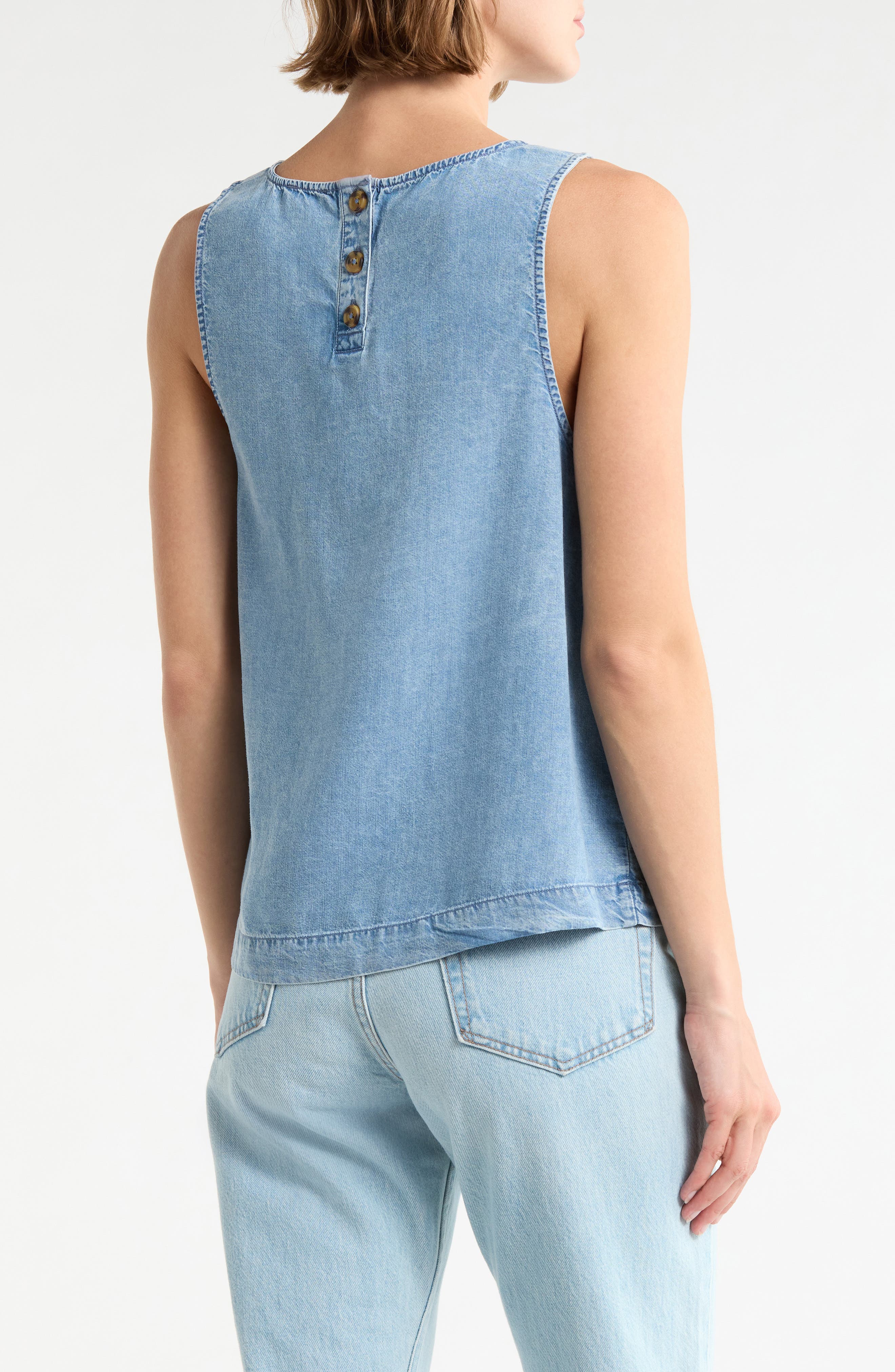 Splendid Chambray Tank