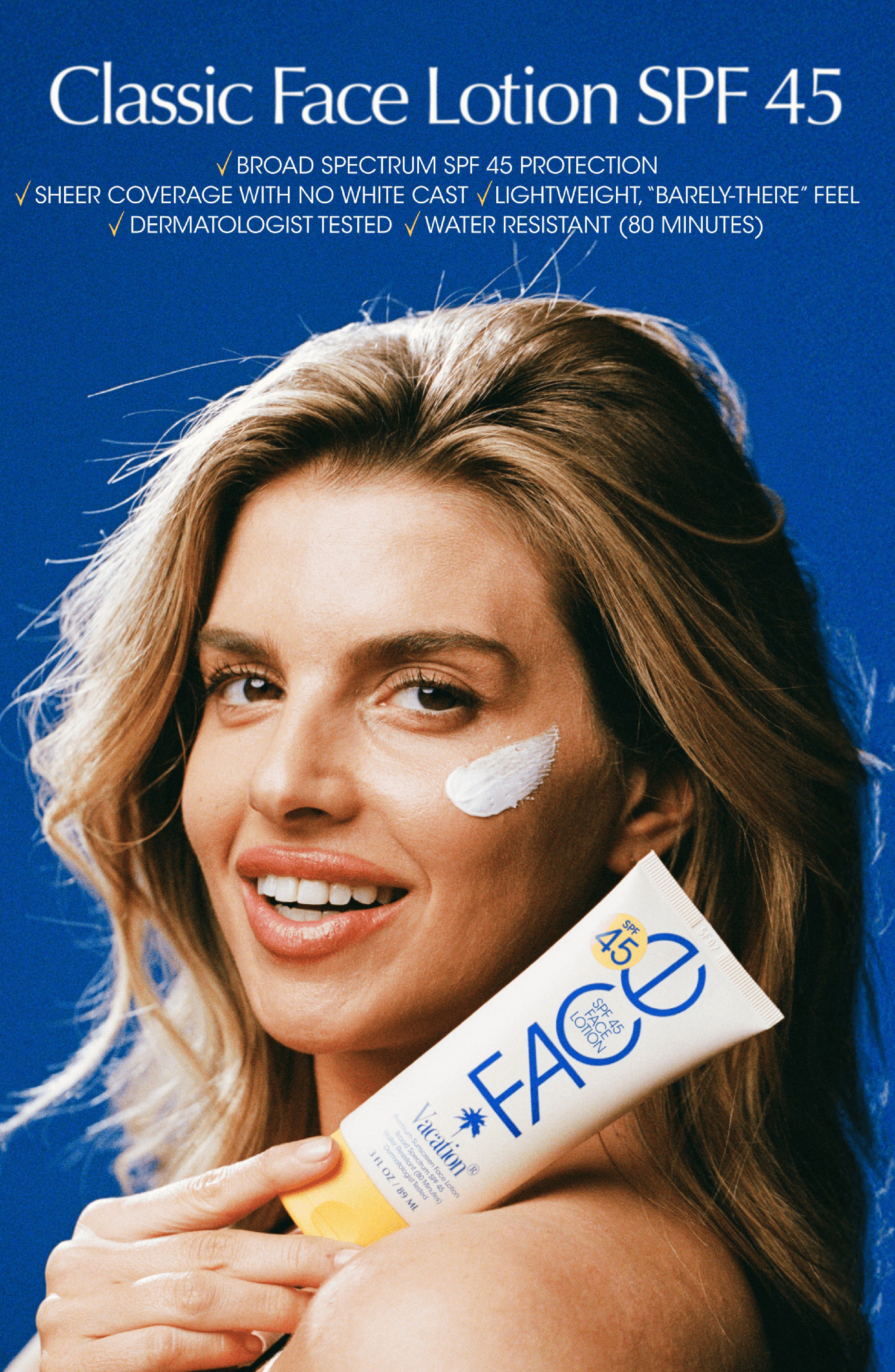 Vacation Classic Face Lotion SPF 45