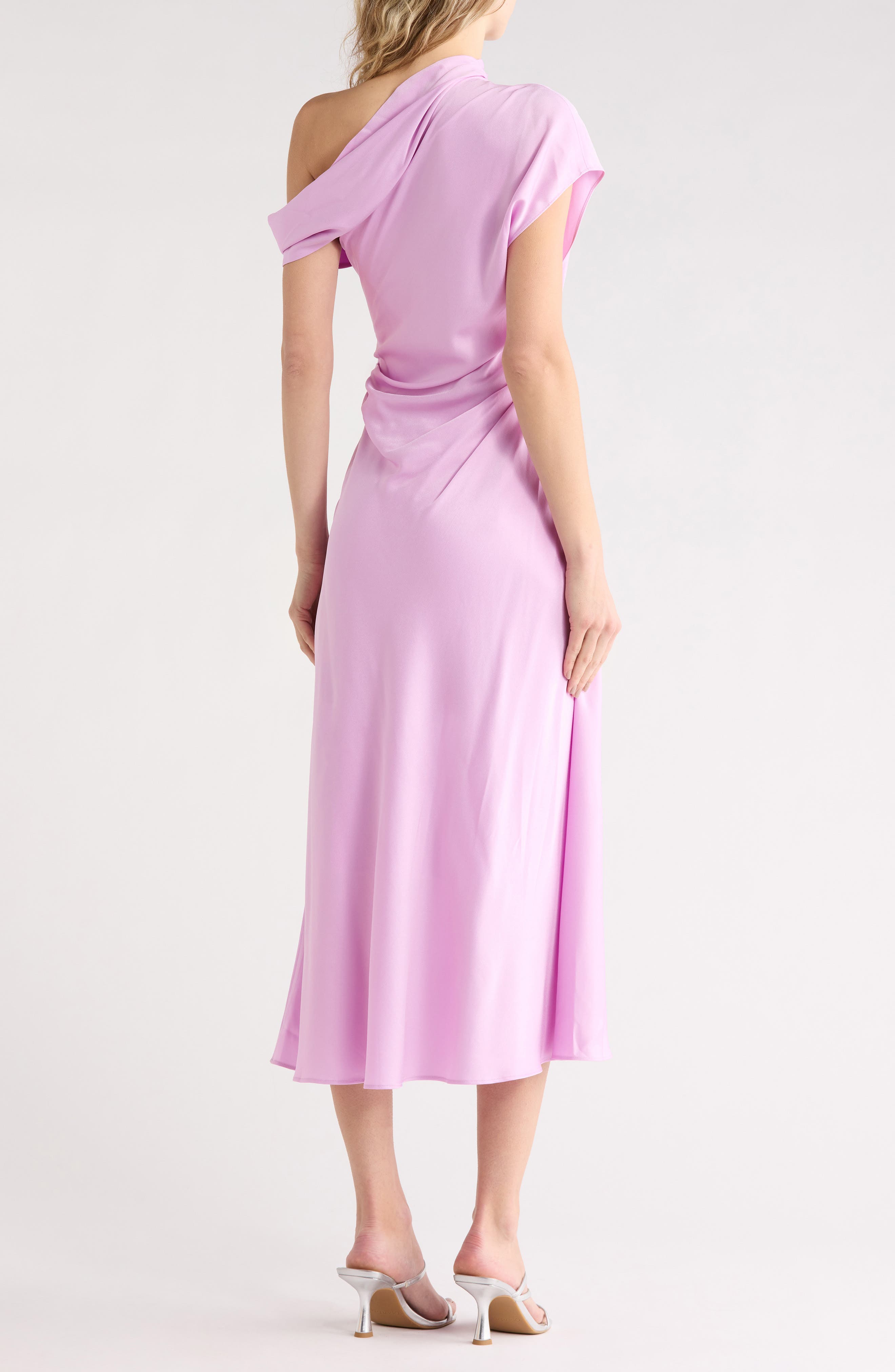 Simkhai Joanna Asymmetric Sleeve Maxi Dress