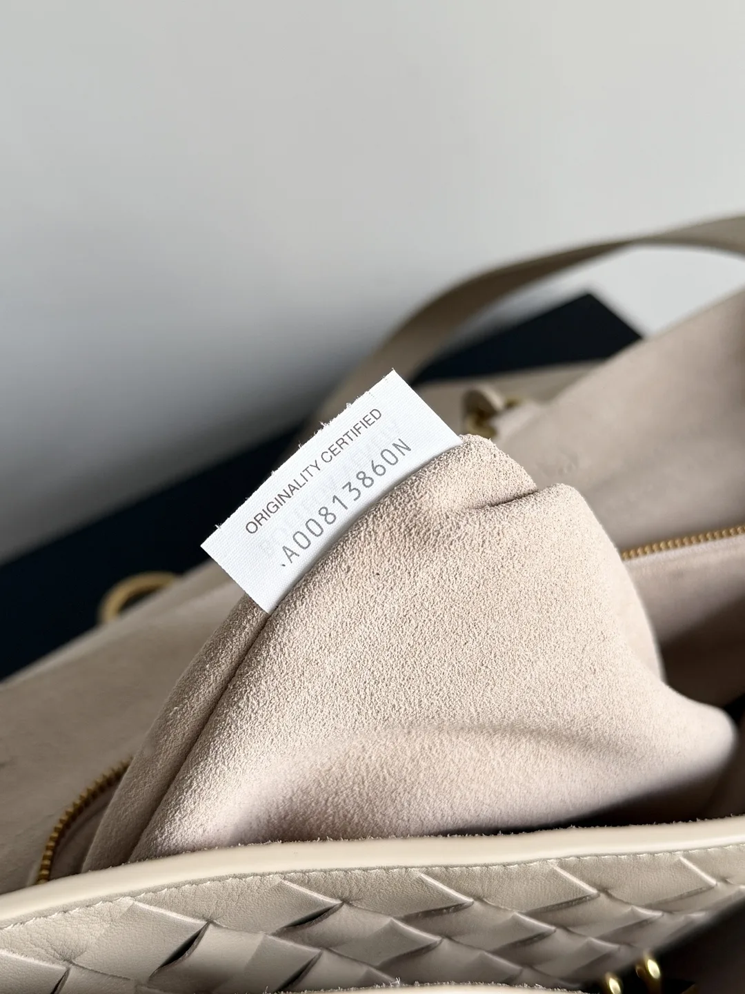 Bottega Veneta Knot Intrecciato Woven Leather Top Handle Bag product photo from LabelPicks