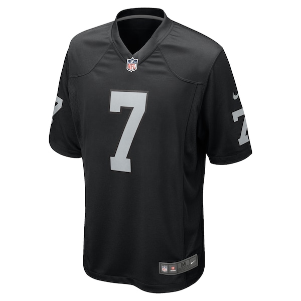 Tre'von Moehrig Las Vegas Raiders Nike Team Game Jersey -  Black