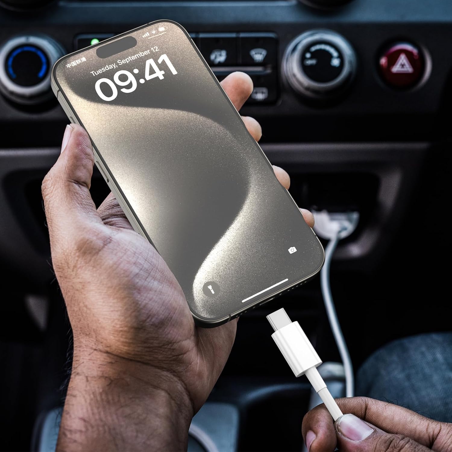 Car CarPlay Cable for iPhone18 Pro Max 17/16/15, USB A to USB C for Carplay Carplay Cable for iPhone18 Pro Max 17/16/15, USB A to USB C for Carplay