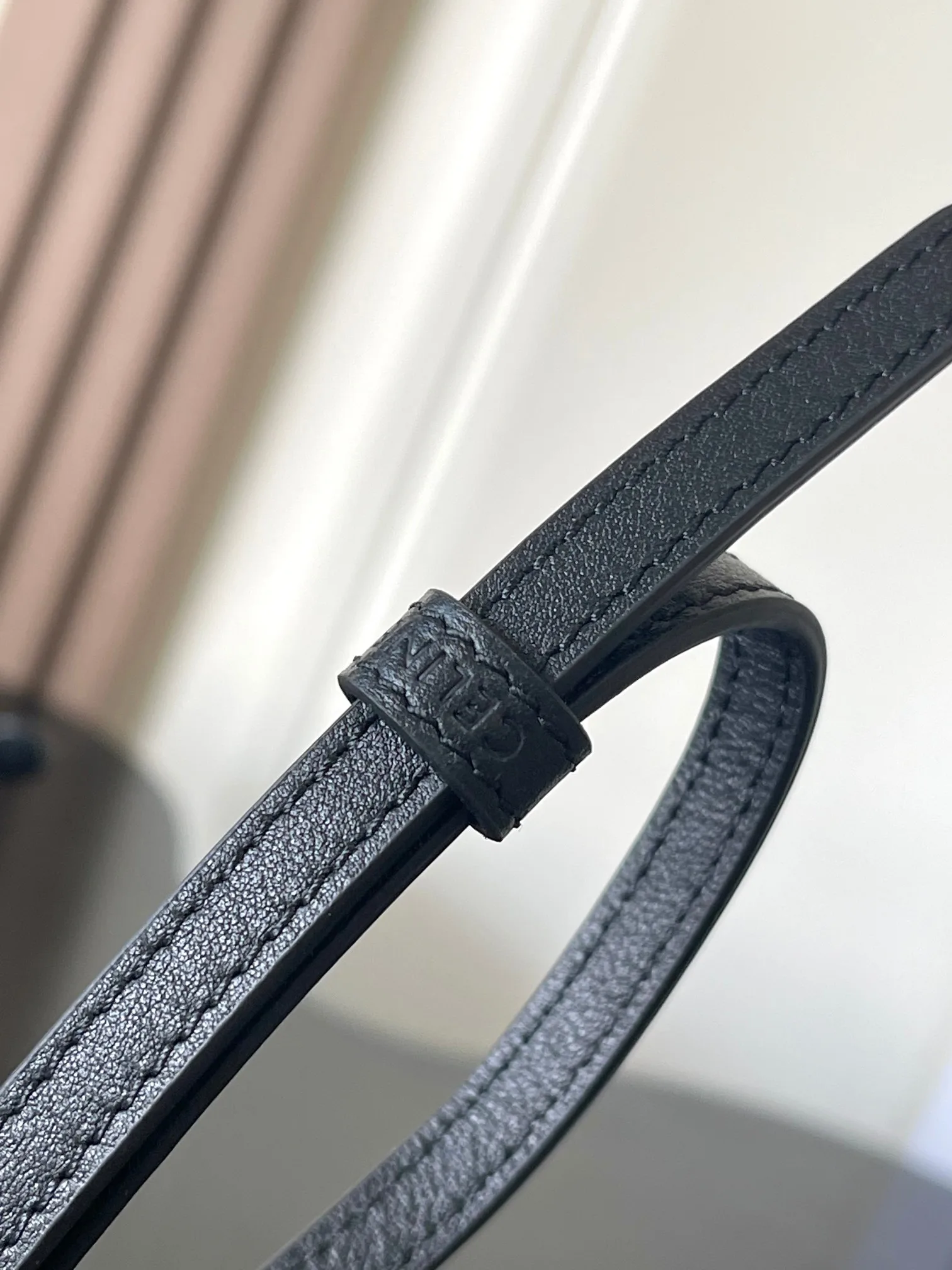 Celine Box Black Lambskin Top Handle Bag product photo from LabelPicks