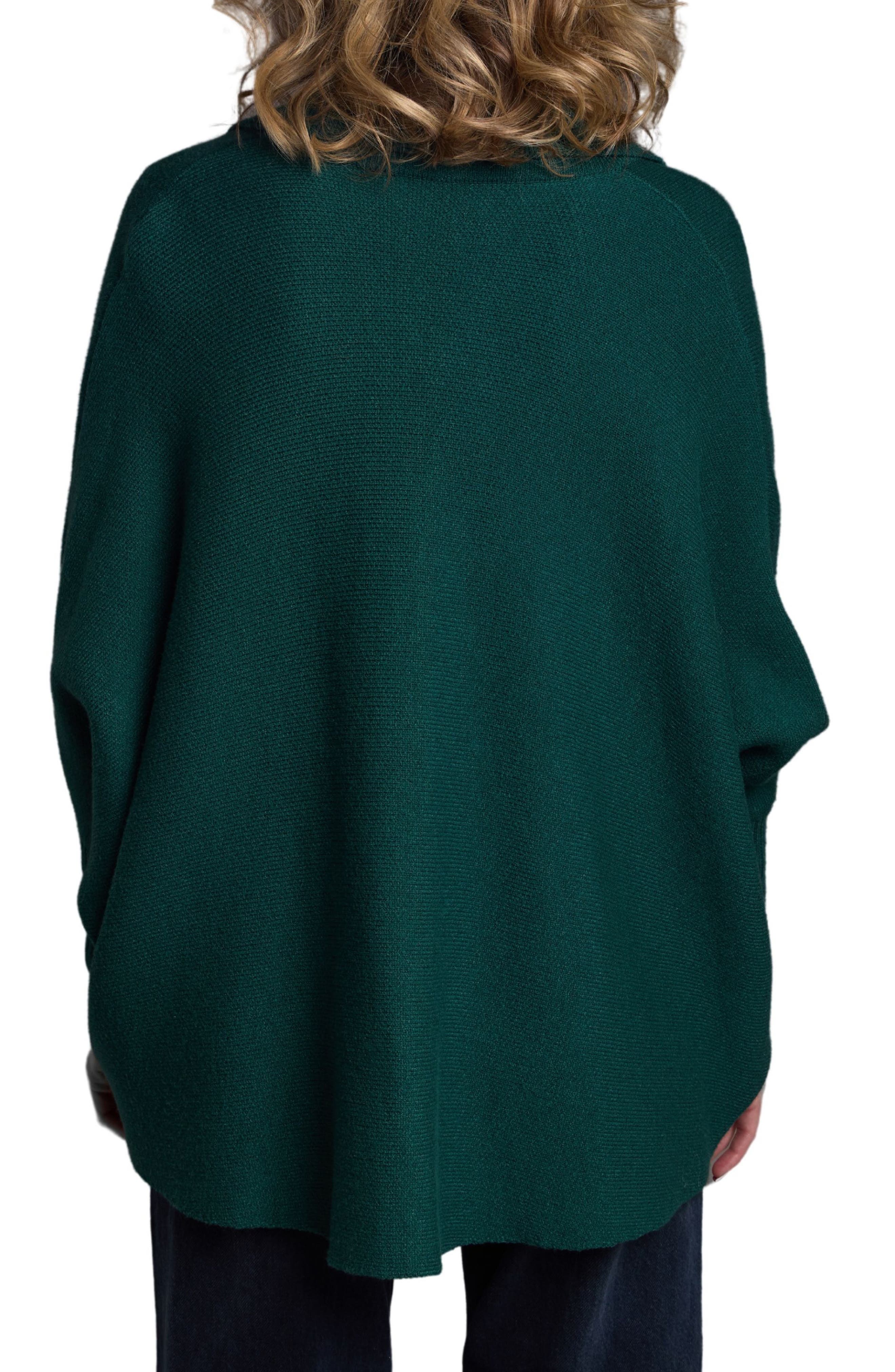 SAACHI Oversize Ribbed Knit Cardigan