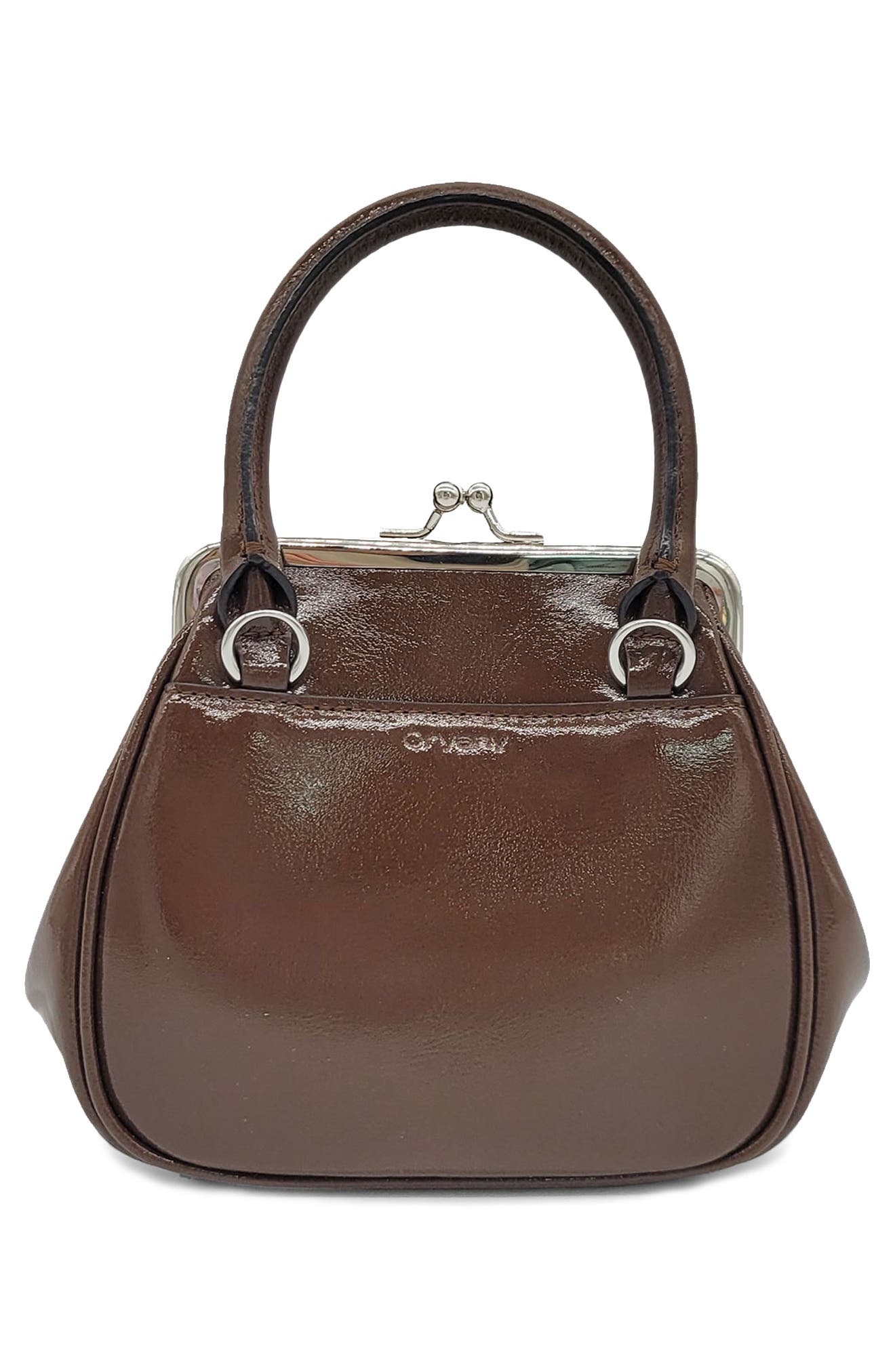 Oryany Mini Lace Up Leather Tote
